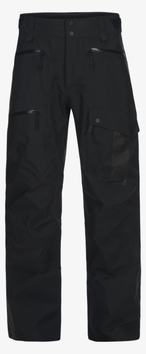 Men's Mystery Goretex Pro Shell Ski Pants Black - Women Winter Trousers Uk