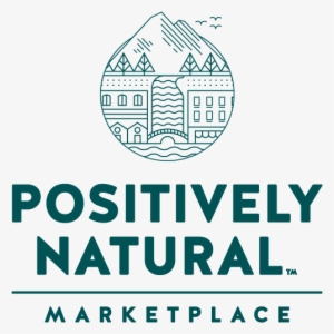 Positivetly Natural Marketplace Logo Stacked Full Color - Matter