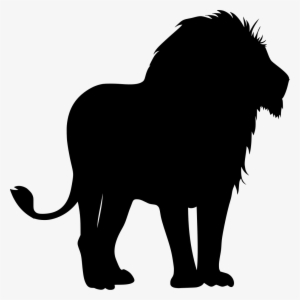 Download Png - Clipart Silhouette Lion