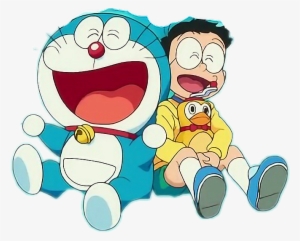 Doraemon Nobita Friendship Freetoedit - Doraemon And Nobita Png