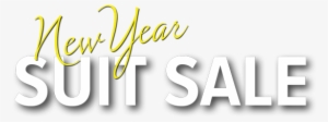 New Year Suit Sale Logo - Calligraphy