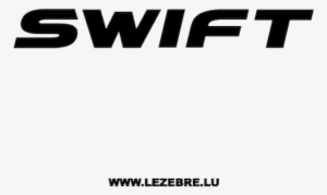 Sticker Suzuki Swift - Suzuki Swift Logo Png