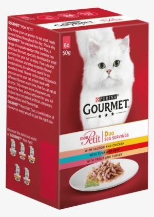 Gourmet® Mon Petit Duo Fish And Meat Select - Gourmet Cat Red
