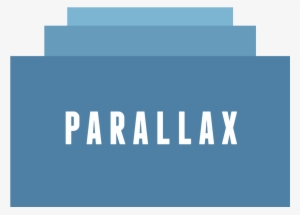 parallax effects - cobalt blue