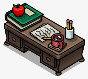Teacher's Desk Sprite 003 - Teacher
