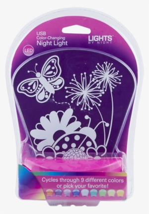Lights By Night Color-changing Nightlight, Butterfly - Night