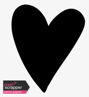 Heart Shape 03 Template - Digital Scrapbooking