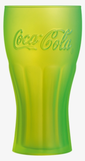 Coca Cola Genuine Techno Colors - Beer Glass