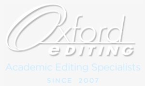Oxford Editing - You Can Never Be Too
