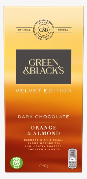 Green & Black's Orange & Almond - Green And Blacks Velvet