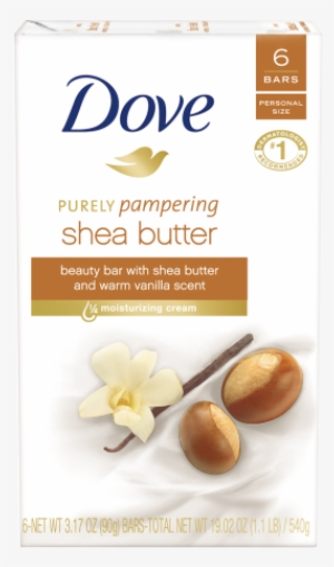 Dove Purely Pampering Shea Butter Beauty Bar 4 Oz 6pk - Dove Shea Butter Soap