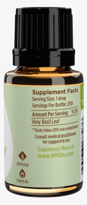 Holy Basil Essential Oil Turn - Rocky Mountain Oils - Lemongrass-15ml