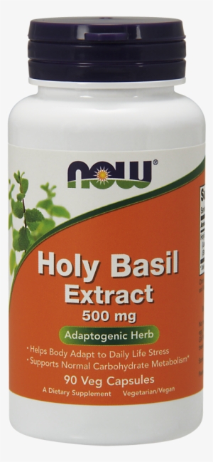 Holy Basil Extract 500 Mg Veg Capsules - Now Foods, Holy Basil Extract, 500 Mg, 90 Veg Capsules