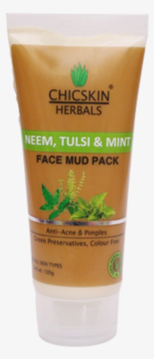 Neem, Tulsi & Mint Face Mud Pack - Sunscreen