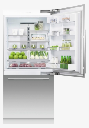 F&p Built In Bottom Mount Refrigerator Rs9120wrj1 - Fisher & Paykel Rs36w80rj1_n