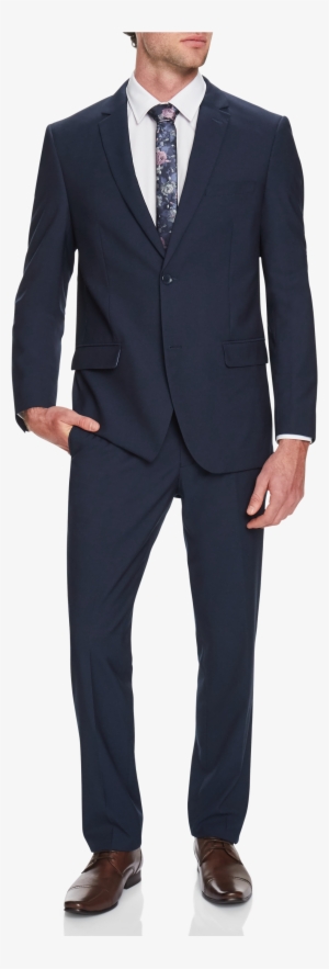Medium Gray Plaid Suit