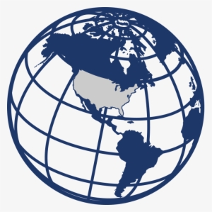 Flat Globe Icon Png Download - Icon