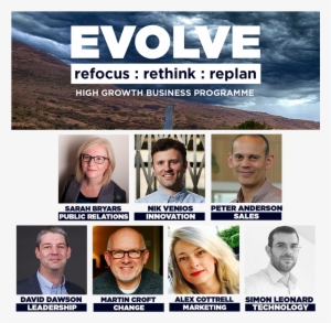 We're Bringing Together 7 Expert Speakers For Evolve - Collage