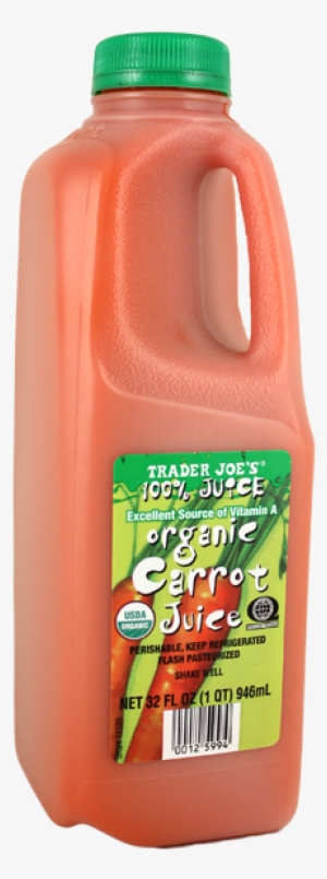 Trader Joe's Organic Carrot Juice 32oz $3 - Carrot Juice