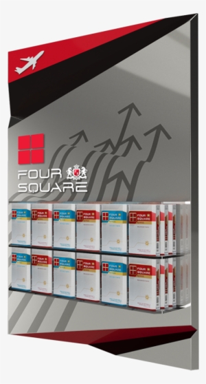 Four Square Cigarette Product Display Unit - Shelf