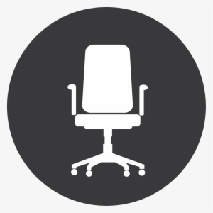 Featured Image - Office Chair Icon White