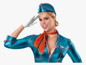 Flight Attendant Png High-quality Image - Airline Stewardess Costume