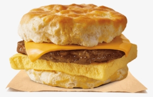 Sausage, Egg & Cheese Biscuit - Burger King Menu
