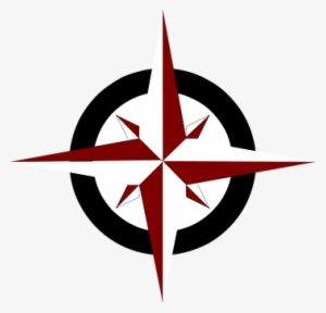 Compass Rose South North East West Compass - North Map Symbol Png