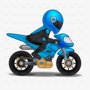 Sports Bike 02 Sports Bike 03 - Motorcycle Cartoon Transparent Background