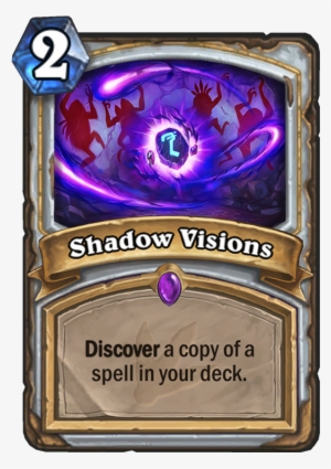 Shadow Visions Card - Elixir Of Shadows Hearthstone
