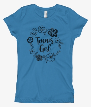 Tennis Girl Turquoise Front