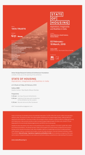 State Of Housing Aspirations, Imaginaries And Realities - Brochure