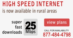 High Speed Internet In Rural Areas Download Speeds - Internet