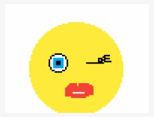 Winking Emoji - Smiley