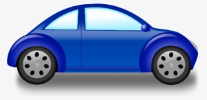 Car Background - Blue Car Clip Art