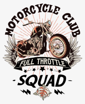 Motorcycle Club - Motorcycle Throttle Designs Logo