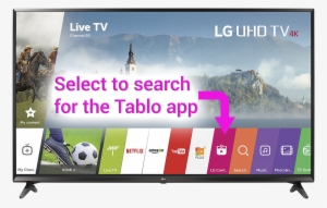 Find Download Tablo App Lg Smart Tv - Lg Uhd Tv 4k 55