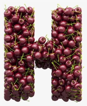 Cherry Bomb From Fruit Typography Garden - Seedless Fruit