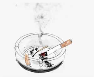 Where Every Leaf Is A Flower Transparent Cigarette - Cigarette Drawing Tumblr Png