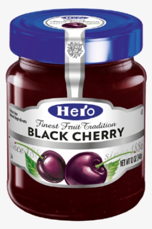 Black Cherry - Hero Premium Fruit Spread, Black Cherry - 12 Oz Jar