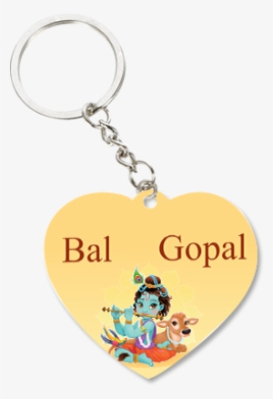 Bal Gopal Heart Key Chain