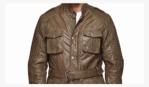 Royal Enfield Stormrider Field Leather Jacket Olive - Royal Enfield