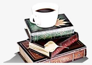 Jpg Royalty Free Stock Tea Books Transprent Png - Books And Coffee Png