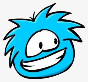 Blue Puffle In Round Up - Club Penguin Funny