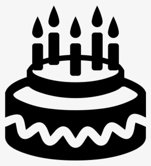 Birthday Cake - - Birthday Cake Icon Png