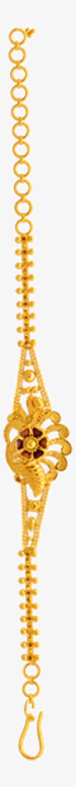 P.C. Chandra Jewellers 18KT (750) Yellow Gold & Diamond Bracelet for Women  - 3.15 Grams : Amazon.in: Fashion