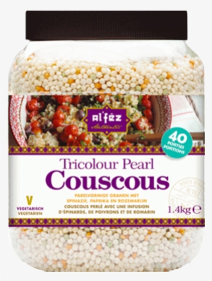 Tricolour Pearl Couscous - Al Fez Moroccan Spiced Couscous, 200g