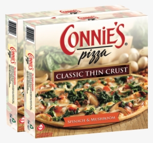 Spinach & Mushrooms - Connie's Pizza Supreme