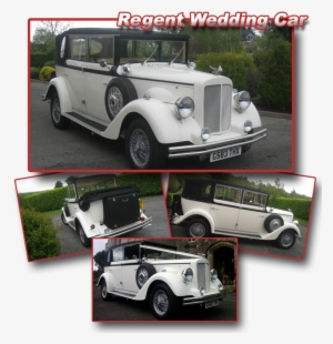 It Is The Wish Of Every Bride To Arrive At Their Wedding - Antique Car