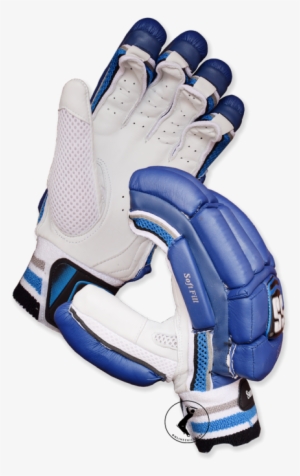 Ss Test Cricket Batting Gloves, Blue - Batting Glove